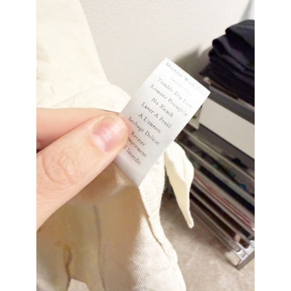 Frank & Eileen McLoghlin Oversized Utility Shirt Jacket In Natural Size M/L - Picture 5 of 8